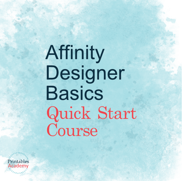 Affinity Designer Basics