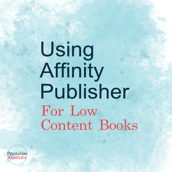 Using Affinity Publisher